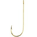 Eagle Claw Aberdeen Light Wire Snelled Hooks Assorted Pack - Gold ユニセックス