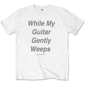 Bravado The Beatles - While My Guitar Gently Weeps - White t-shirt 
