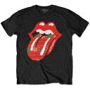Bravado The Rolling Stones - Christmas Tongue - Black t-shirt メンズ