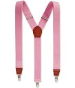 Club Room Mens Non-Leather Medium Suspenders Pink One Size Y