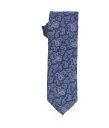 bar III Mens Maura Paisley Self-tied Necktie Blue One Size Y