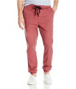 エゼキエル Ezekiel Mens The Kamden Jogger Casual Trouser Pants Red 34W x 29L メンズ