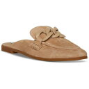 メデン Steve Madden Womens Cally Tan Leather Mules Shoes 10 Medium (B M) レディース