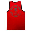 Sullen Men 039 s Forever Sleeveless Tank Top Shirt Red Clothing Apparel Tattoo Sk... メンズ