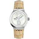 MIDO Mido Women s All Dial Watch MOP Dial Round Diamond Brown Leather Strap M73404398 レディース