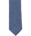 カルバン・クライン ネクタイ カルバンクライン Calvin Klein Mens Patterned Self-tied Necktie Blue One Size メンズ
