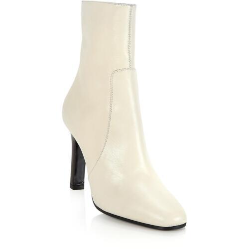   Saint Laurent Womens Jane 90 White Ankle Boots Shoes 38 Medium (B M) ǥ