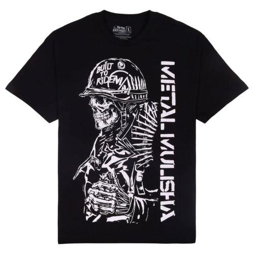 メタル マリーシャ Metal Mulisha Men's Full Mulisha Black Short Sleeve T Shirt Clothing Apparel ... メンズ