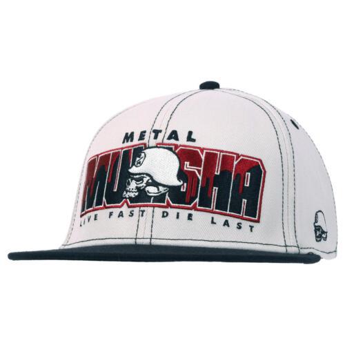メタル マリーシャ Metal Mulisha Men 039 s Dripper Off White Flex Snapback Hat Clothing Apparel FMX ... メンズ