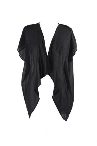collectioneighteen Collection Xiix Black Stone Flutter Kimono OS レディース