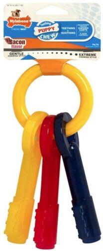 Nylabone Puppy Chew Teething Keys Chew Toy X-Small (For Dogs up to 15 lbs) ユニセックス