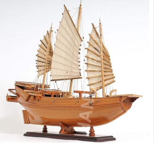 2023/12/25 Bruce Lee Movie-Inspired Chinese Junk Model Ship