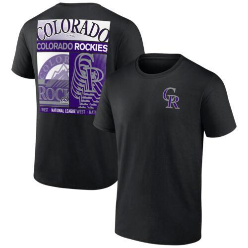 2023/12/25 Men's Fanatics Black Colorado Rockies In Good Graces T-Shirt メンズ