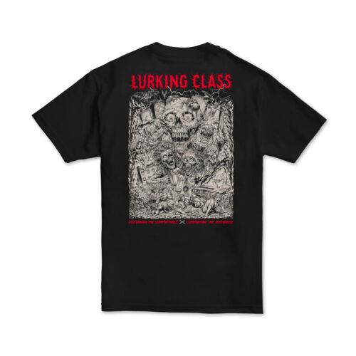 楽天サンガSketchy Tank Lurking Class x Stikker Global Infestation Short Sleeve Tee （Black） T-Shirt メンズ