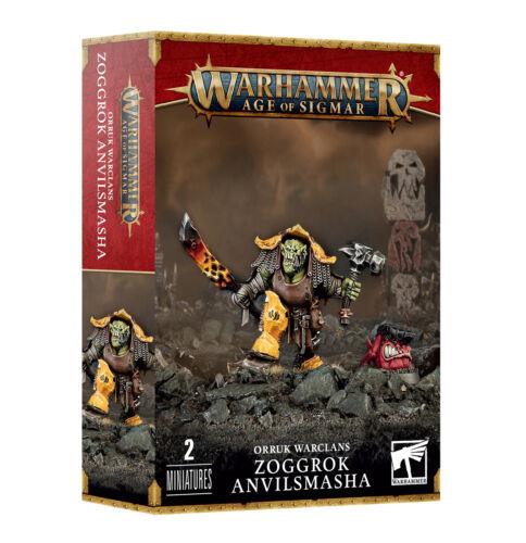 Games Workshop Orruk Warclans: Zoggrok Anvilsmasha Warhammer AOS NIB