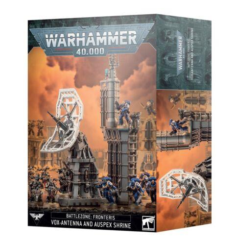 Games Workshop Vox Antenna and Auspex Shrine Battlezone Fronteris Warhammer 40K NIB