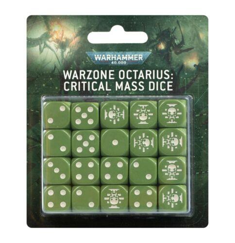 Games Workshop Dice Pack Critical Mass Warzone Octarius Warhammer 40K NIB