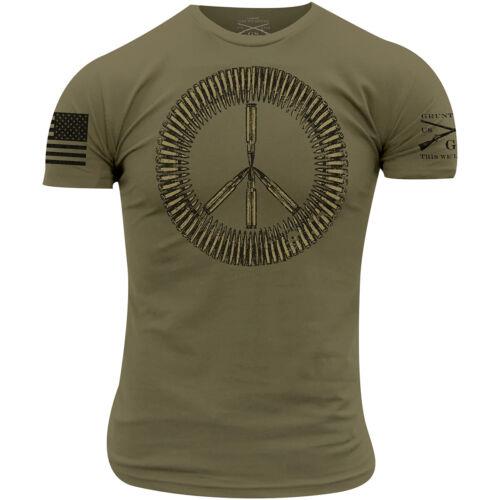 グラント Grunt Style Ammo Sign T-Shirt - Military Green メンズ