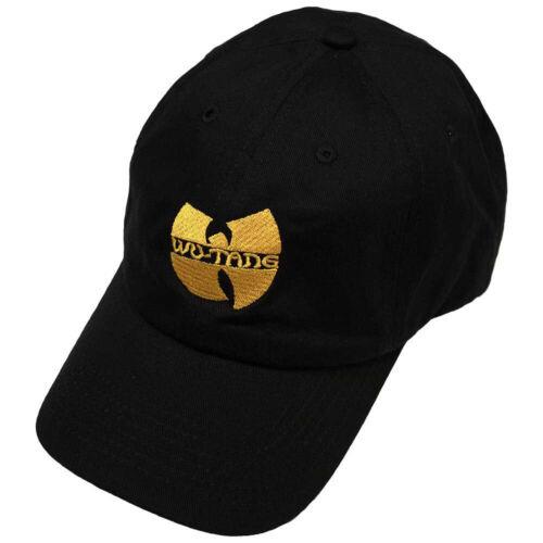 Rock Off Wu-Tang Clan - Slanted Logo - Black OSFA Baseball Cap メンズ