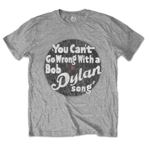 Bob Dylan - You Can't Go Wrong - Grey T-shirt メンズ