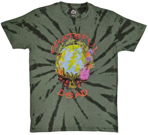 Grateful Dead - Forest Dead - Dye Wash Green T-shirt メンズ