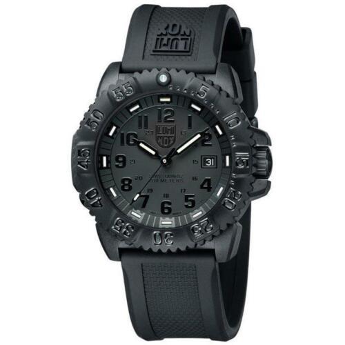 ルミノックス Luminox Men's Watch Navy Seal Colormark Black Out 3051.BO - Authorized Dealer メンズ