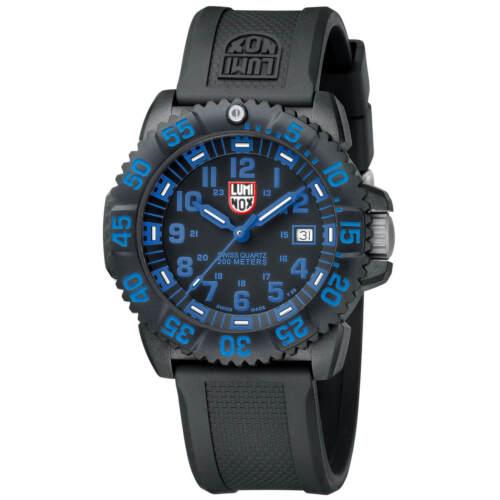 ルミノックス Luminox Men's Watch Navy Seal Colormark Swiss Diver Black Rubber Strap 3053 メンズ