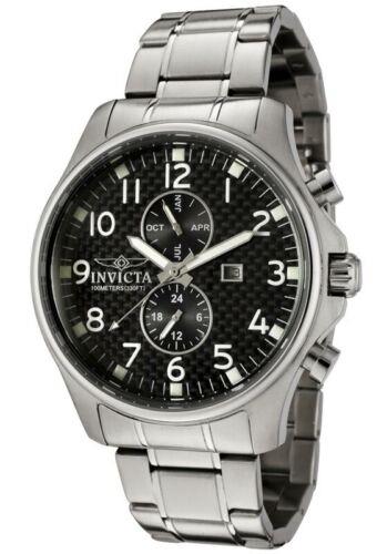 Invicta Men's Watch Oversized Quartz Chrono Stee