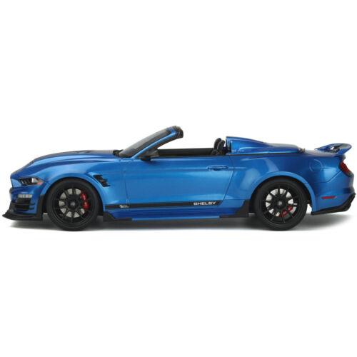 ジーティー GT Spirit 1/18 Car 2022 Shelby Super Snake Speedster Convertible Blue Metallic