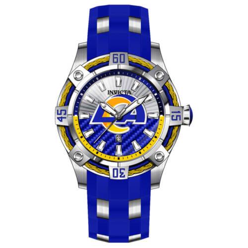 Invicta Men's Watch NFL Los Angeles Rams Blue an