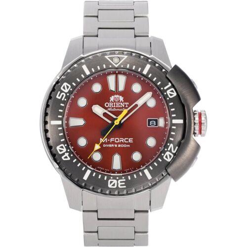 Orient Men's Watch M-Force Automatic Dive Red Di