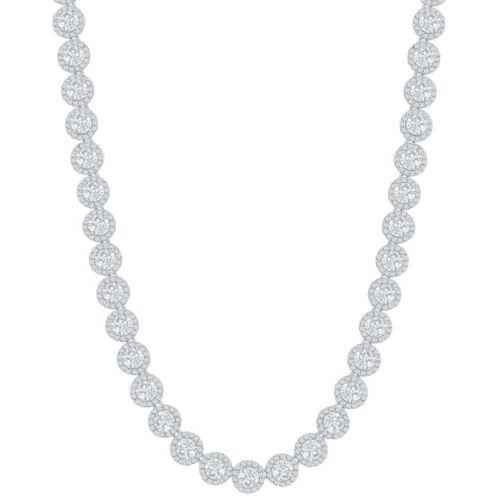 Classic ジュエリー ジュエリー Classic Women's Necklace Sterling Silver Round Halo White CZ Tennis M-6256-17■ご注文の際は、必ずご確認ください。※こちらの商品は海外からのお取り寄せ商品となりますので、ご入金確認後、商品お届けまで3から5週間程度お時間を頂いております。※高額商品(3万円以上)は、代引きでの発送をお受けできません。※ご注文後にお客様へ「注文確認のメール」をお送りいたします。それ以降のキャンセル、サイズ交換、返品はできませんので、あらかじめご了承願います。また、ご注文をいただいてからの発注となる為、メーカー在庫切れ等により商品がご用意できない場合がございます。その際には早急にキャンセル、ご返金いたします。※海外輸入の為、遅延が発生する場合や出荷段階での付属品の箱つぶれ、細かい傷や汚れ等が発生する場合がございます。※商品ページのサイズ表は海外サイズを日本サイズに換算した一般的なサイズとなりメーカー・商品によってはサイズが異なる場合もございます。サイズ表は参考としてご活用ください。Classic ジュエリー ジュエリー Classic Women's Necklace Sterling Silver Round Halo White CZ Tennis M-6256-17