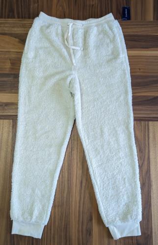 Club Room Mens Fleece Pajama Pants Beige Size S 