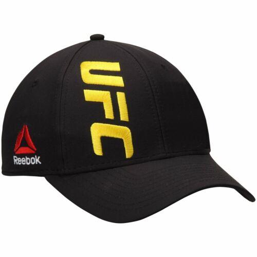 リーボック Mens Reebok UFC Structured Flex Hat - Black | Yellow メンズ