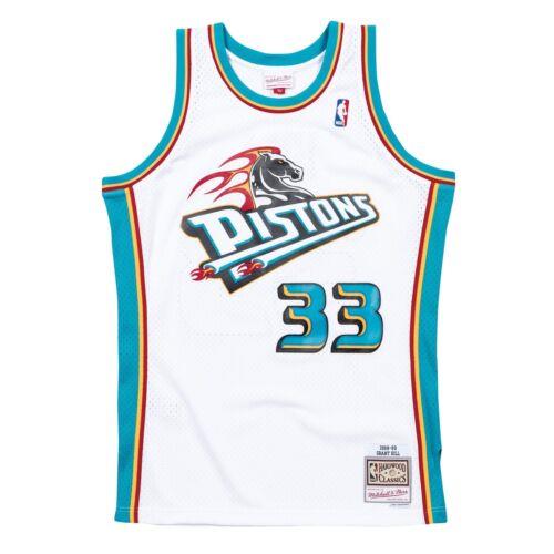 ミッチェルアンドネス Mens Mitchell & Ness NBA Swingman Jersey Pistons 98 Grant Hill メンズ