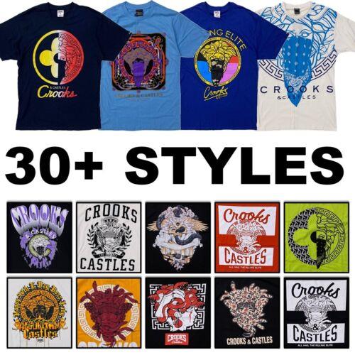 クルックスアンドキャッスルズ Crooks & Castles Men's Assorted Styles Graphic Print Tee T-Shirt メンズ