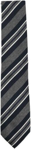 Bigi Men's Diagonal Multi Striped Tie Necktie Y