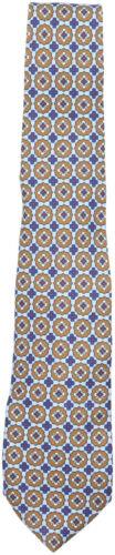 Petronius 1926 Men's Milano Geometric Floral Silk Tie Necktie Y