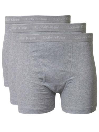 カルバンクライン Calvin Klein Men's Classic Fit Boxer Briefs Underwear 3-Pairs Heather Grey メンズ