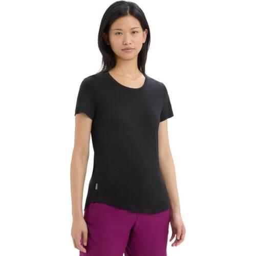 アイスブレーカー Icebreaker Sphere II Short-Sleeve T-Shirt - Women's Black M レディース