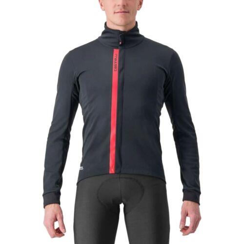 カステリ Castelli Entrata Jacket - Men's Light Black/Red S メンズ