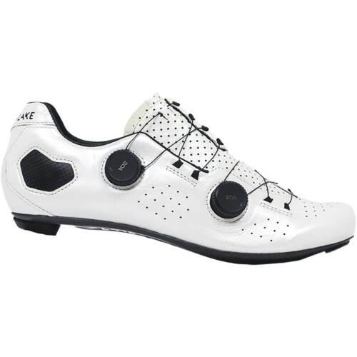 쥤 Lake CX333 Regular Cycling Shoe - Men's White/Black 46.0 