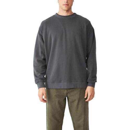 コットンオン Cotton On Mens Fleece Oversized Crewneck Sweatshirt Loungewear メンズ