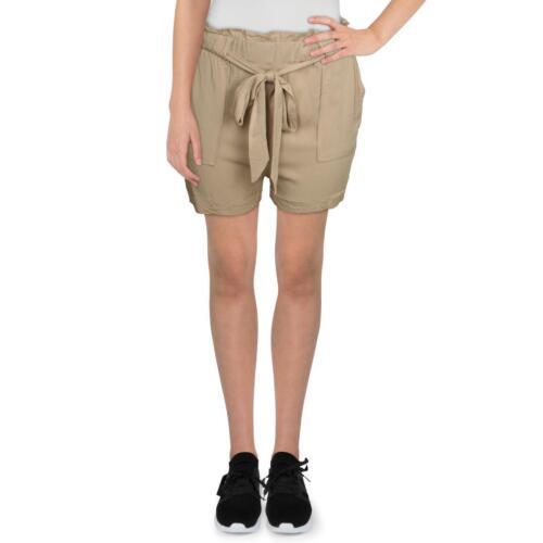楽天サンガRD Style Womens Tan Belted Casual Knit Cargo Shorts M レディース