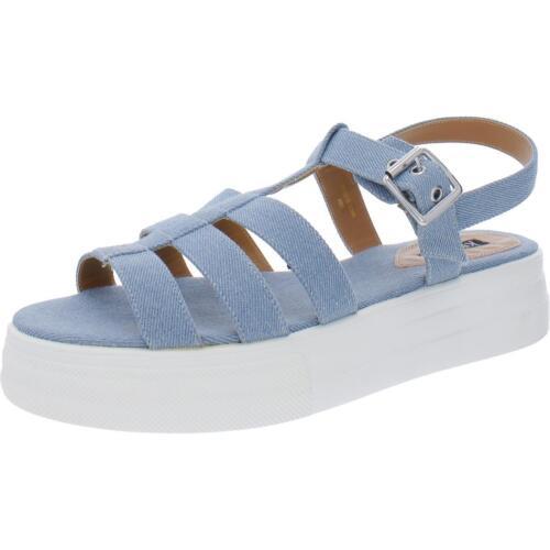 ケンジー Kensie Womens Rexton Blue Fisherman Sandals Shoes 10 Medium (B M) レディース