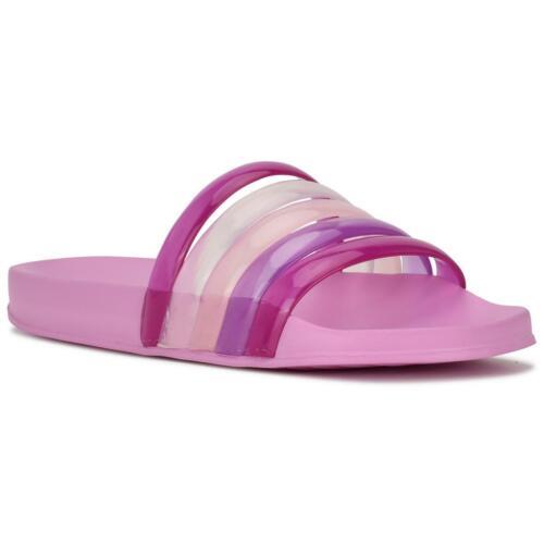 ʥ󥦥 Nine West Womens Serenity 3 Strappy Slip-On Casual Slide Sandals ǥ