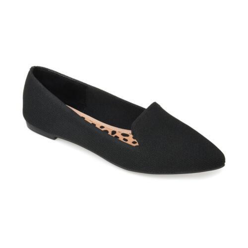  쥯 Journee Collection Womens Vickie Knit Slip On Casual Loafers Shoes ǥ