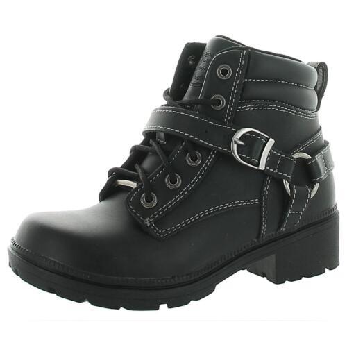 Milwaukee Motorcycle Clothing Company Womens Paragon Black Motorcycle Boots 2257 レディース