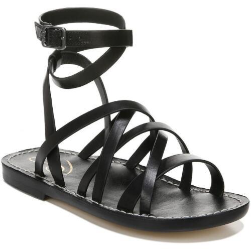 サムエデルマン Sam Edelman Womens Meriai Black Slide Sandals Shoes 6 Medium (B M) レディース