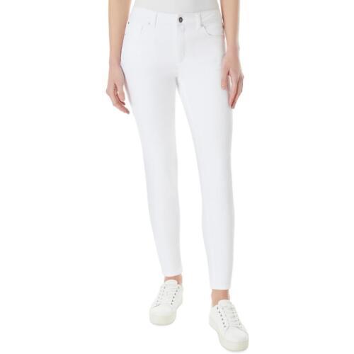 ジョーンズニューヨーク Jones New York Womens White High Rise Stretch Denim Skinny Jeans 6 レディース